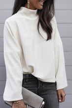 Load image into Gallery viewer, Snow White High Neck Sweater
