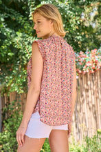 Load image into Gallery viewer, Taupe Floral Tank
