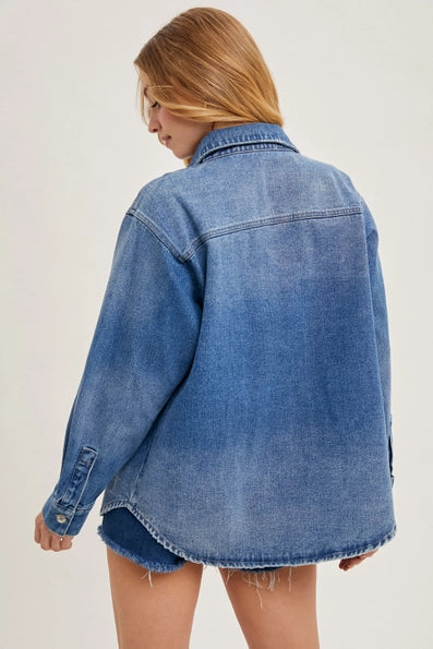 Averi Button Down Denim Jacket