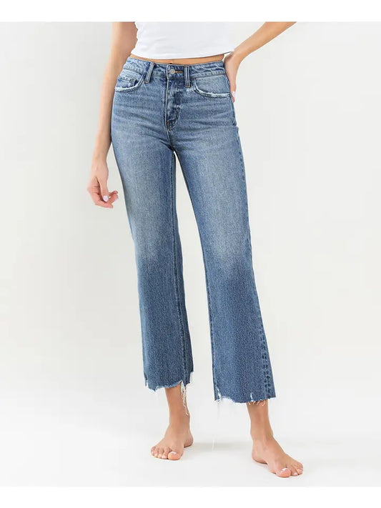 Victorious High Rise Wide Leg Vervet Jean
