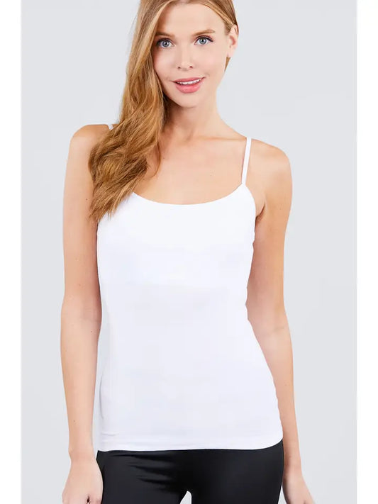 Basic Adjustable Strap Cami Tank