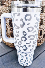 Load image into Gallery viewer, White Leopard 40oz Tumbler
