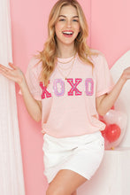 Load image into Gallery viewer, XOXO Shiny Graphic Tee
