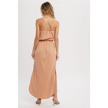Load image into Gallery viewer, Salmon Ribbed Maxi Dress

