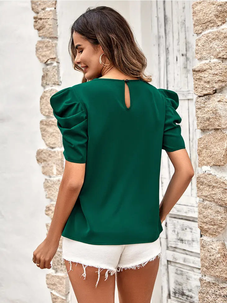 Adalyn Green Blouse