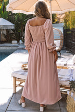 Load image into Gallery viewer, Blush Smocked Maxi Dress
