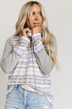 Load image into Gallery viewer, Gray Aztec Pullover
