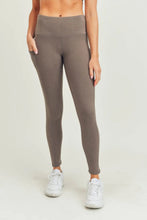 Load image into Gallery viewer, Cocoa High Wasted Pocket Leggings
