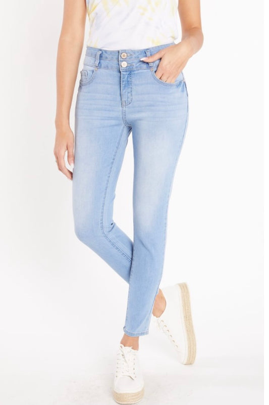 Emma Light Wash High-Rise Jean