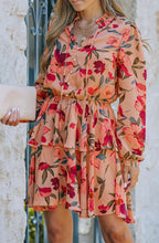 Load image into Gallery viewer, Nicole Red Floral Dress
