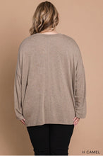 Load image into Gallery viewer, Camel Front Pocket Long Sleeve
