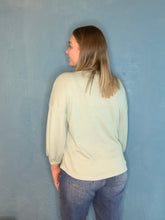 Load image into Gallery viewer, Sage Thermal Knit Top

