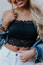 Load image into Gallery viewer, Black Racerback Lace Bralette
