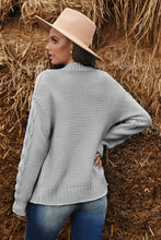Load image into Gallery viewer, Gray knit cardigan

