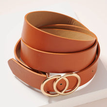 Load image into Gallery viewer, Double Buckle Leather Belt
